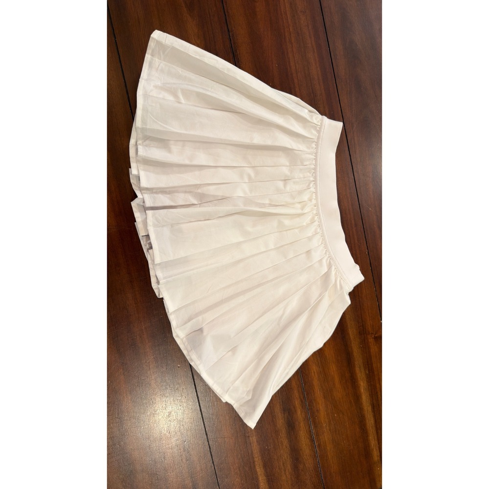 Lululemon White Pleated Tennis Skirt Size 4 Activewear Mini Skirt - Picture 8 of 16